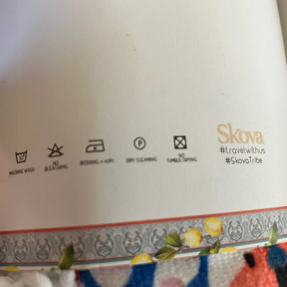 Skova's Turkish Oversized Travel Towel, beach pool travel yoga 59x59 inches